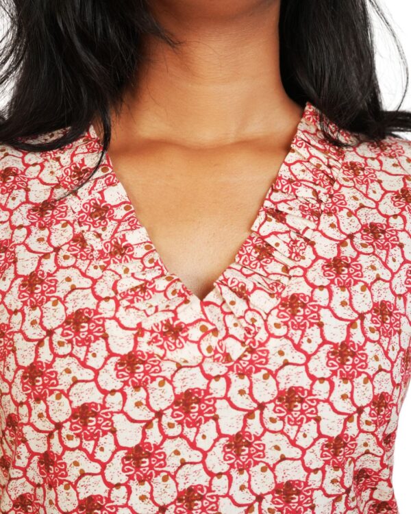 Printed Cotton Dress - Image 3