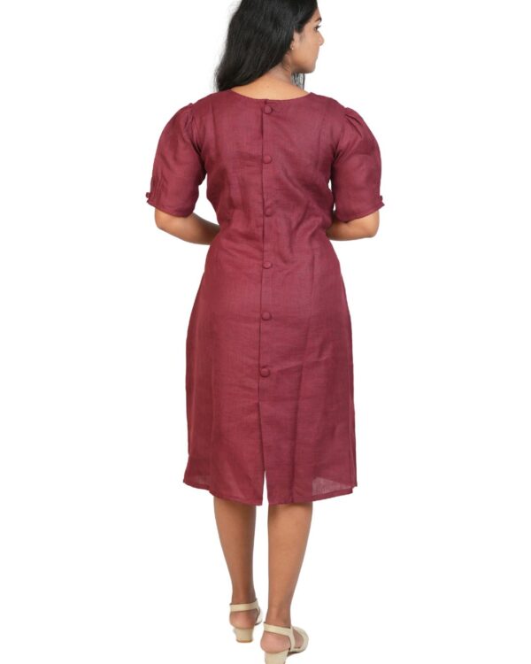 Semi Linen Dress - Image 5