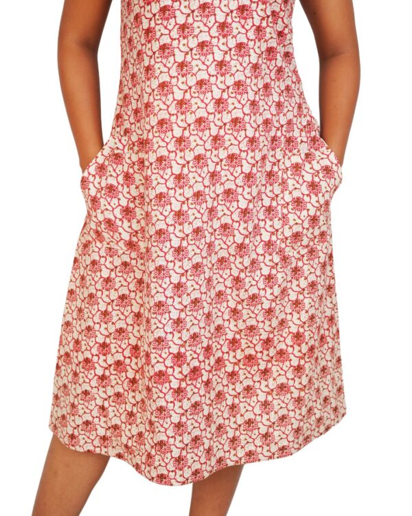 Printed Cotton Dress - Image 4