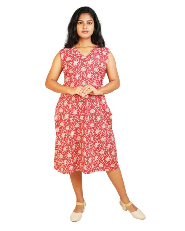 Printed Cotton Dress