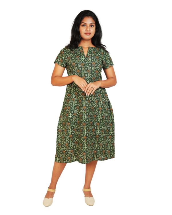 Kantha Cotton Dress